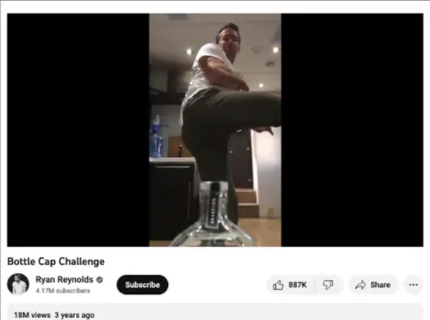 Bottle Cap Challenge
