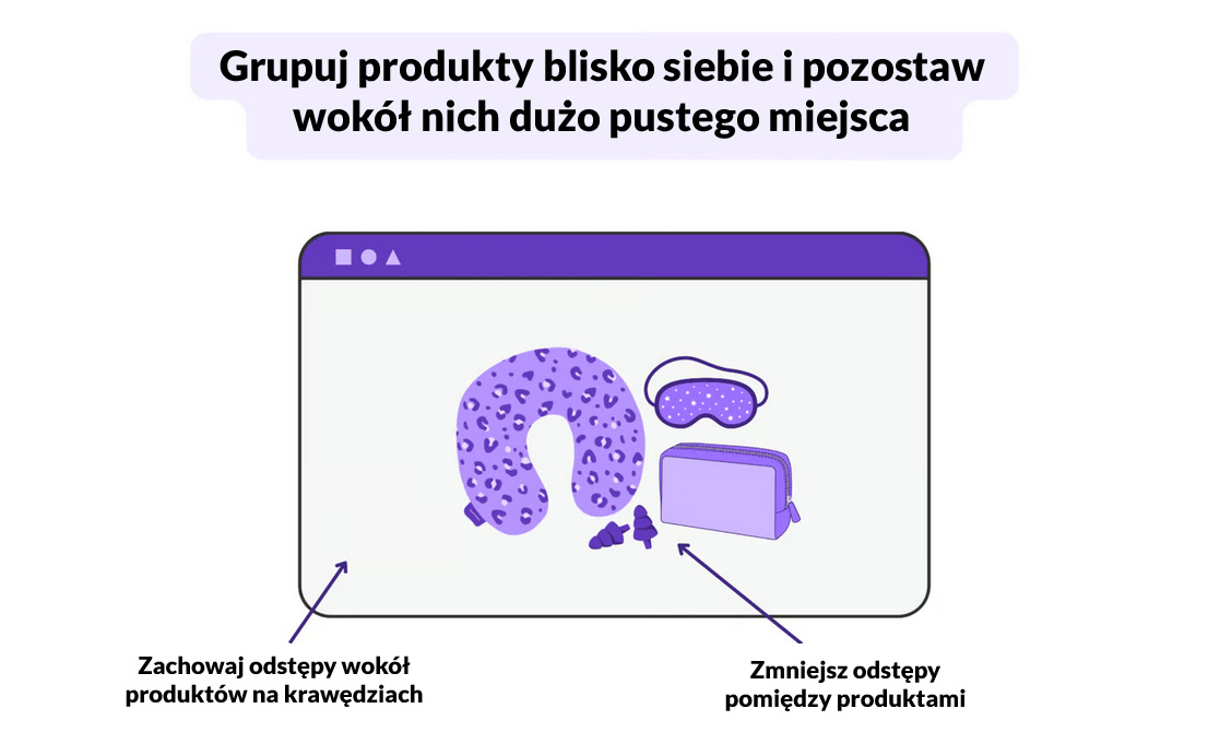 Infografika - odstępy